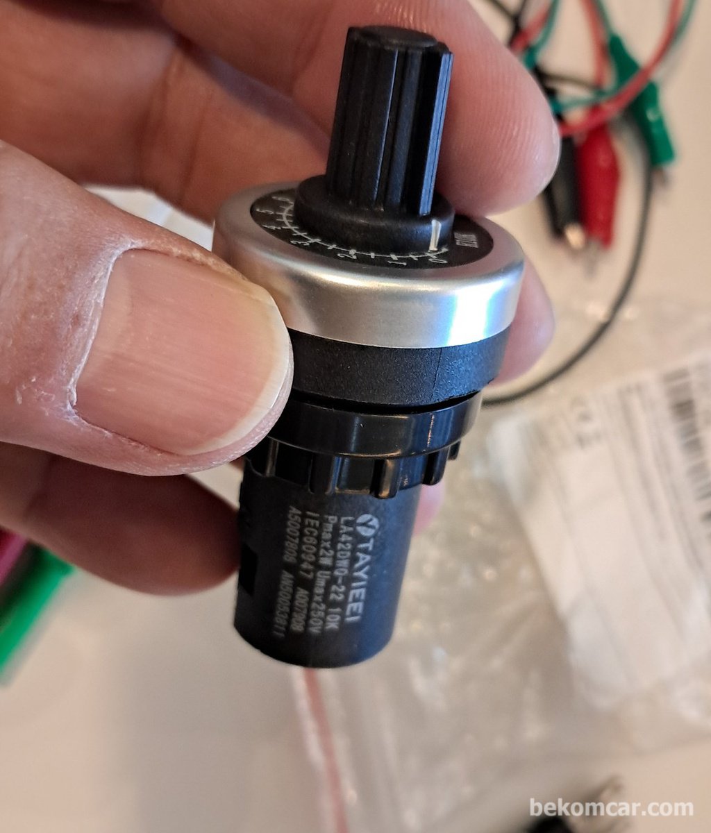 12V 가변저항 시뮬레이터|بيكومكار (bekomcar)
