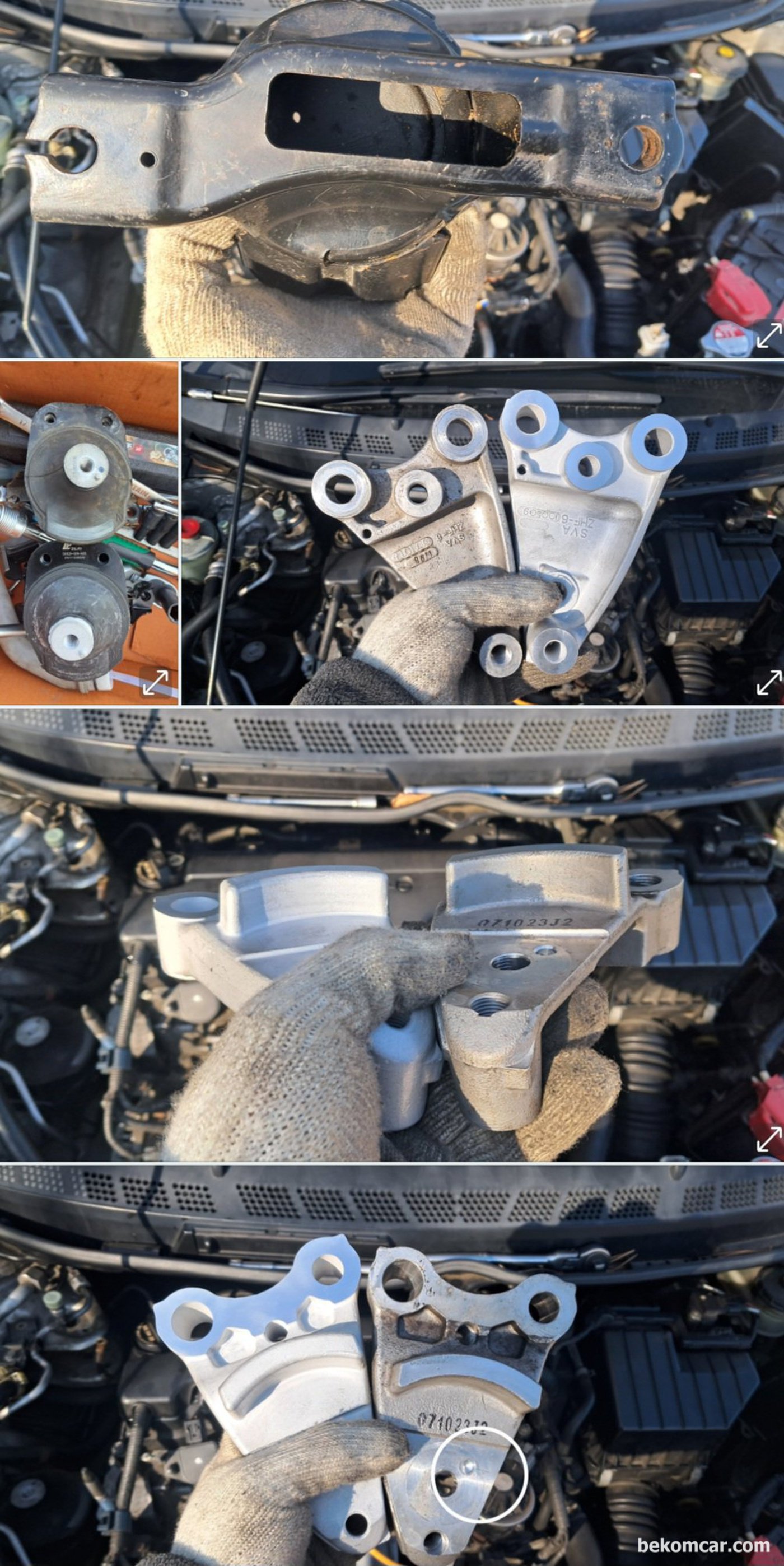 혼다 시빅 8세대 1.8L R18A1 에 실제 장착하였다.|بيكومكار (bekomcar)