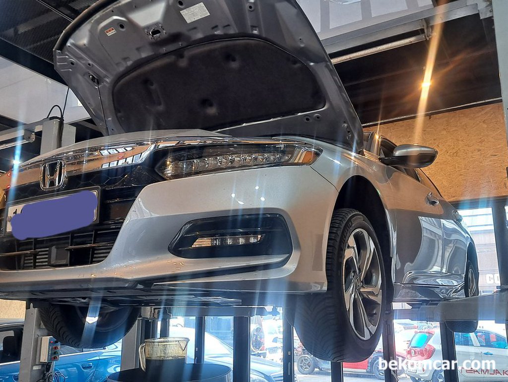 혼다어코드 9세대 1.5T CVT 미션오일교환|بيكومكار  (bekomcar)