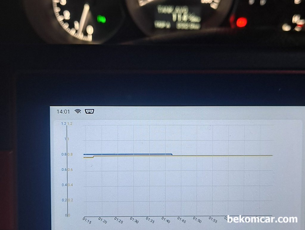 베콤카 검진결과, 촉매가 무척 건강한 렉서스GS350|베콤카 차량정밀진단