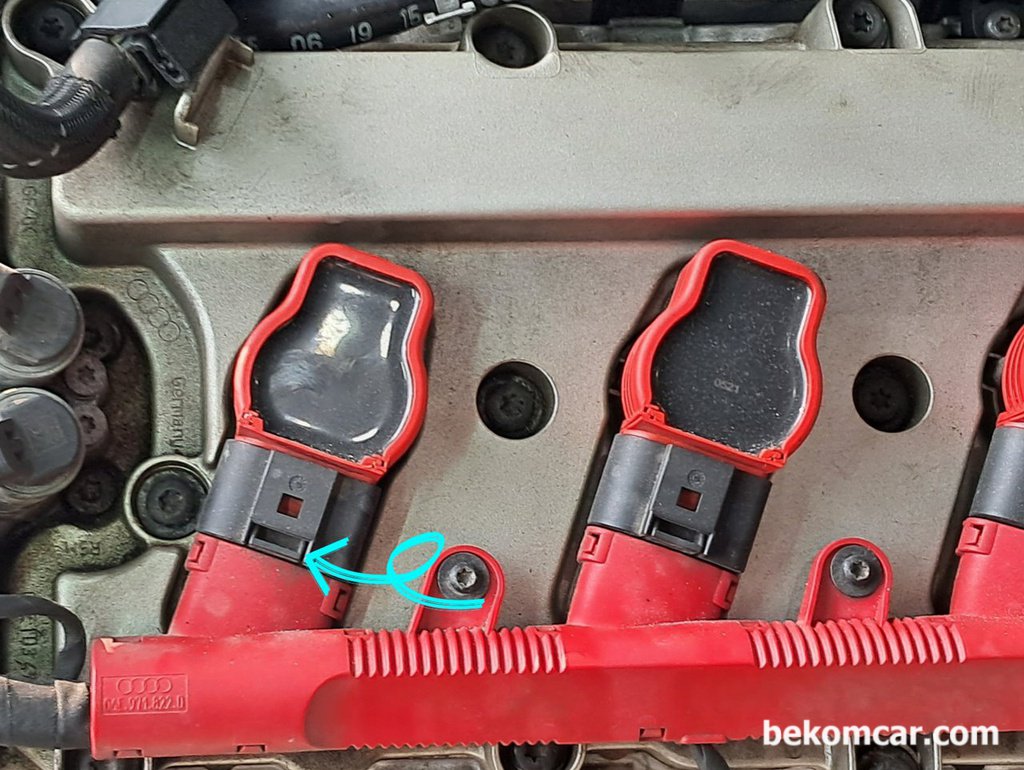 아우디 점화코일 및 스파크플러그 교환시 주의점|贝科姆汽车 (bekomcar)