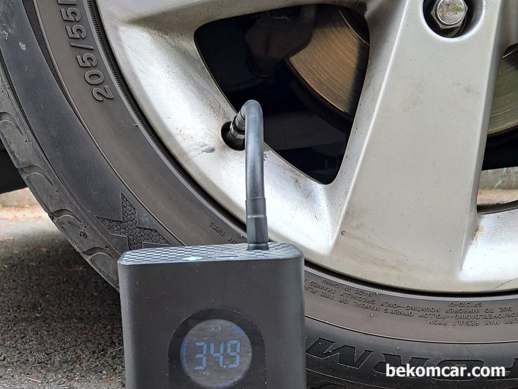 휴대용 타이어 공기주입기, 긴급시에 좋다|ベコムカー (bekomcar)