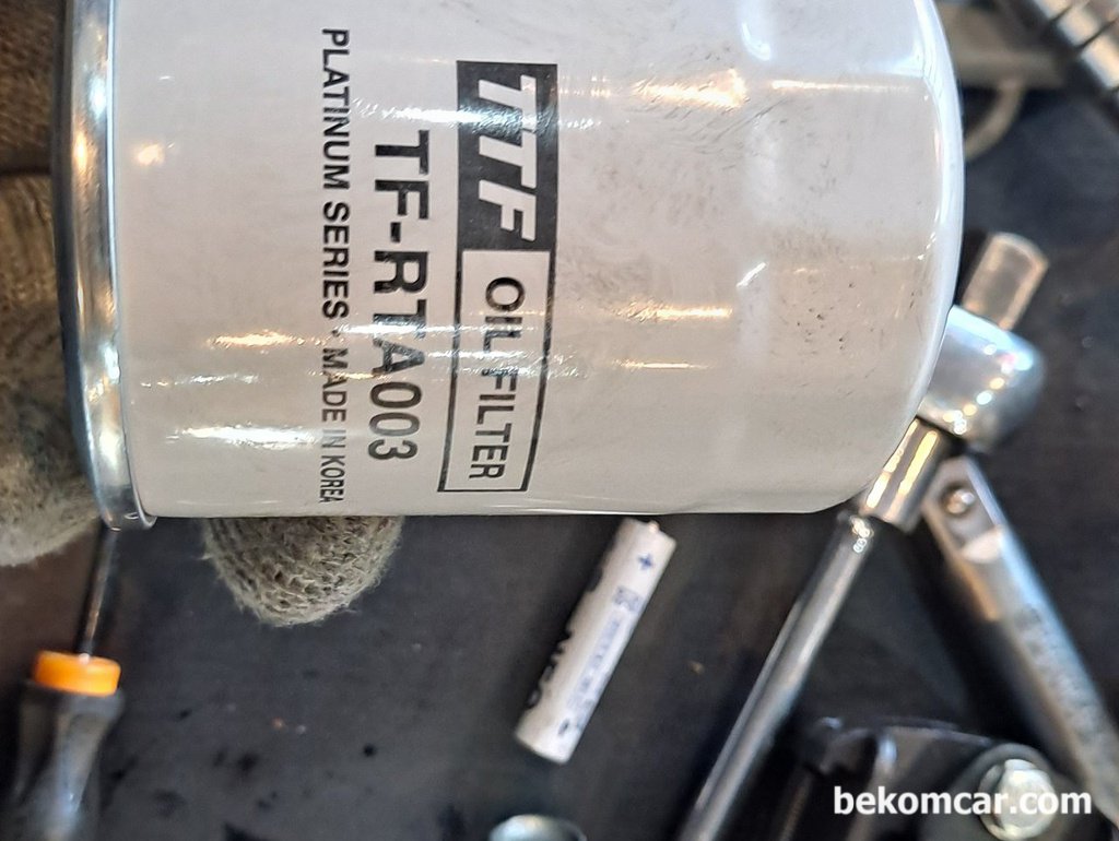 에프터마켓 엔진오일필터 중 TTF브랜드의 TF-RTA003 이다|贝科姆汽车 (bekomcar)