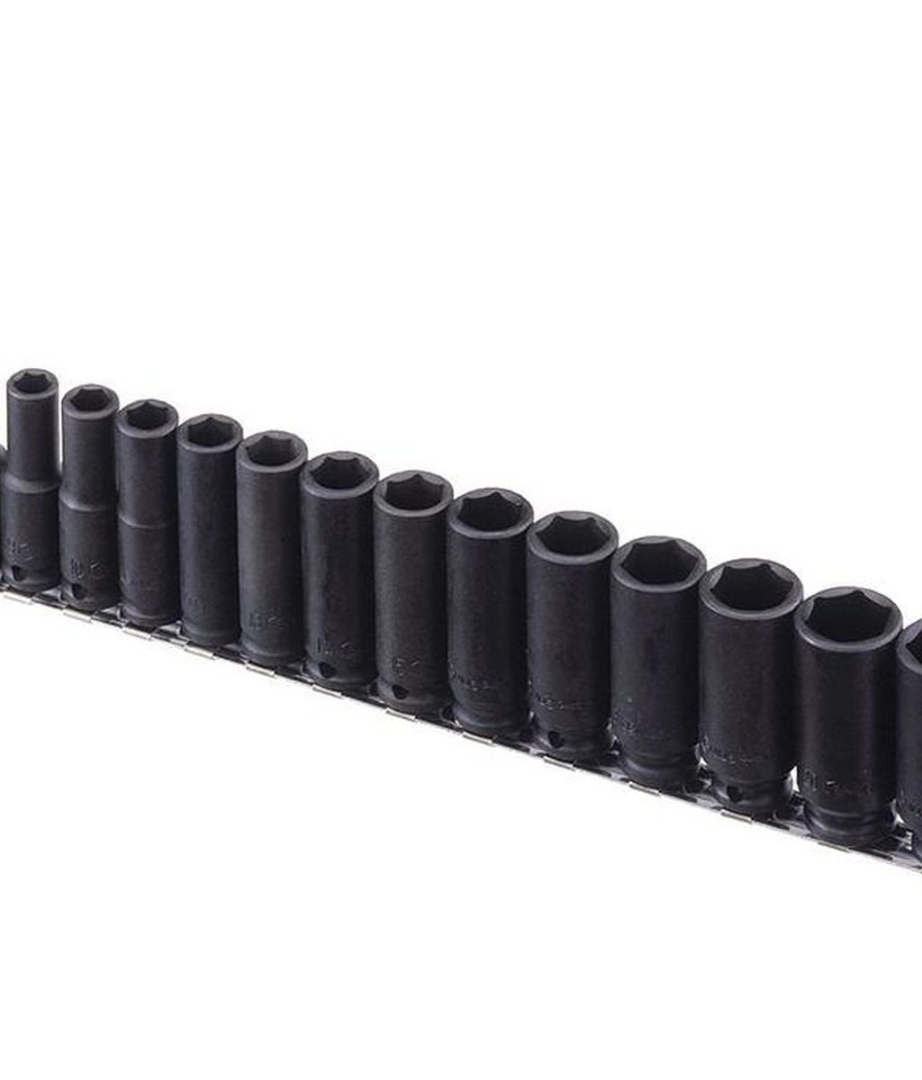 딥 임팩트 소켓 세트 Deep Impact Socket Set CM-316MD, 3/8", 6각, 16PCS|ベコムカー (bekomcar)