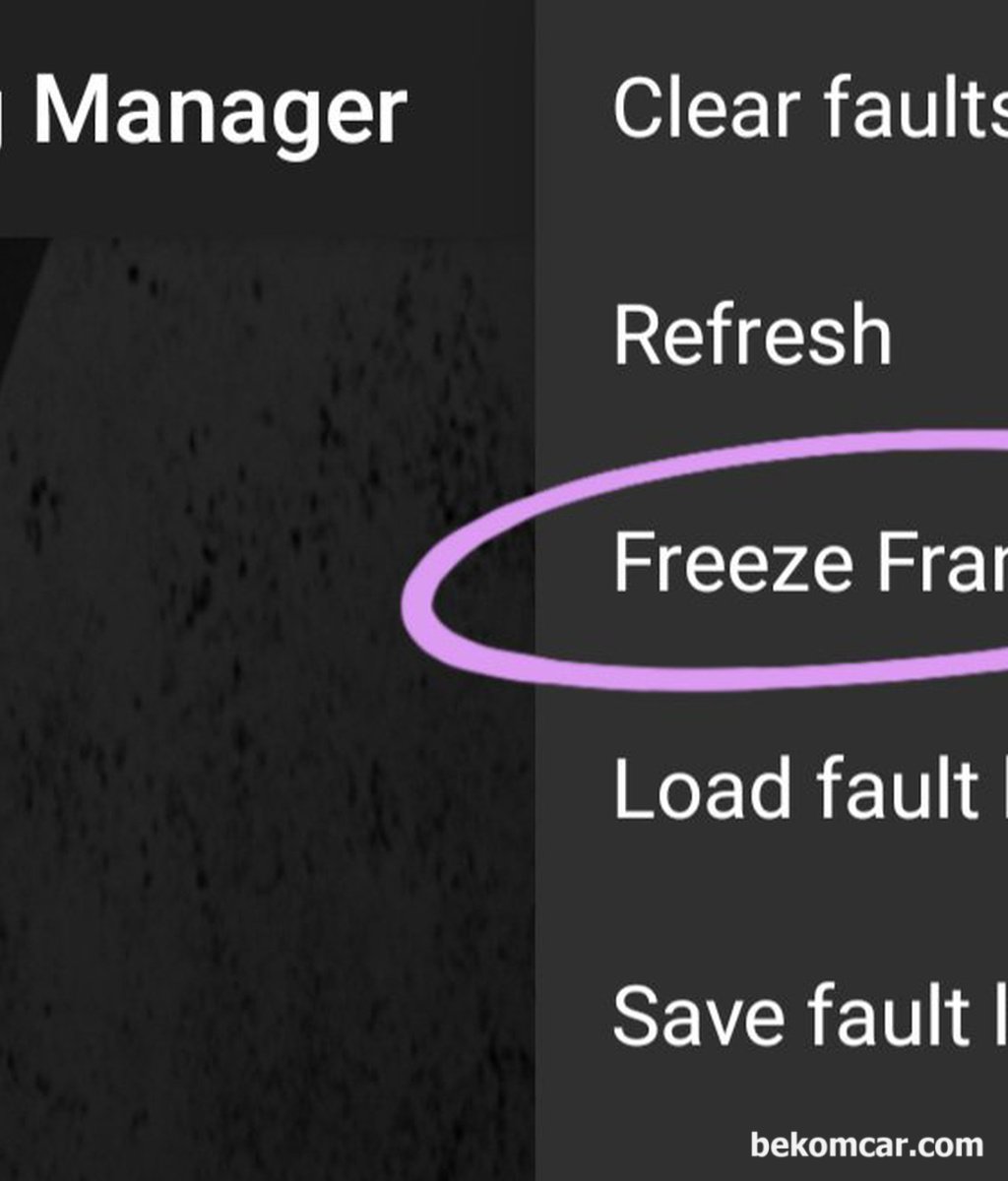 자동차진단시 블랙박스 나 CCTV 역할을 하는 Freeze frame data (FFD) 는 무엇이고 왜 중요한가요?|bekomcar.com