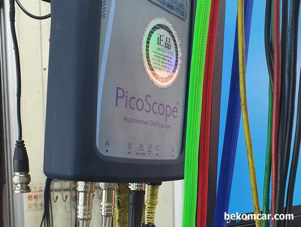 피코스코프 6에서 트리거링 방법, 채널 선택후 옵션조정|bekomcar.com