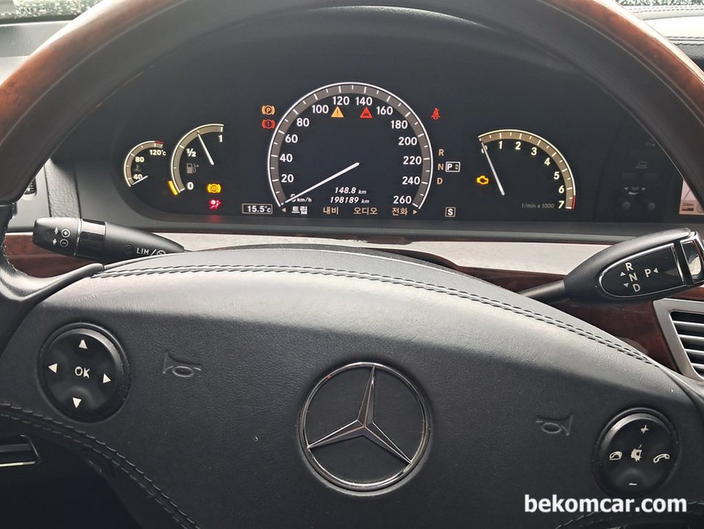 벤츠 S550 2008년 V8 간헐적시동 불량 연료펌프 파형 정밀진단,  ME (ECM) 고장진단|bekomcar.com
