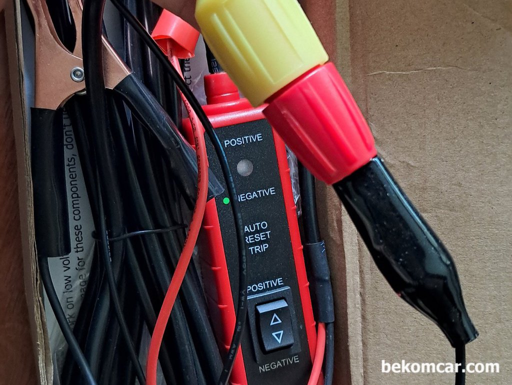 전기진단 과 바이패스 검증시 기본장비 파워프로브|bekomcar.com