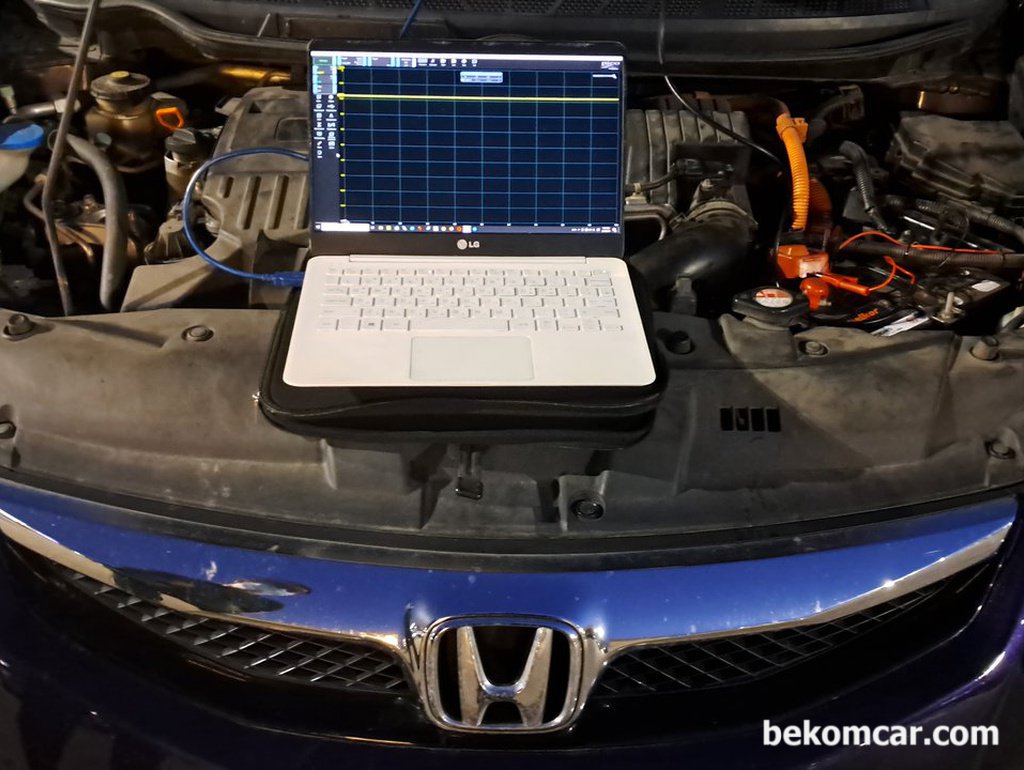 혼다 시빅 8세대 하이브리드 JDM AC리플전압, 정상범위 확인|bekomcar.com