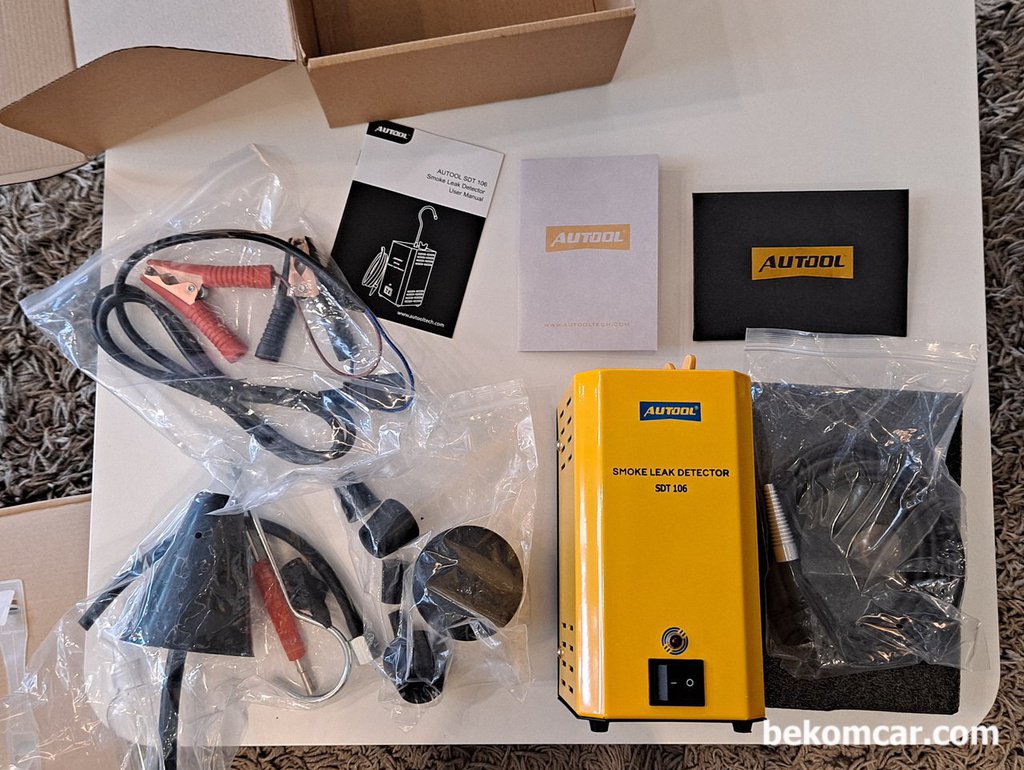 AUTOOL SDT 106, 도둑공기 누설테스터기|ベコムカー (bekomcar)