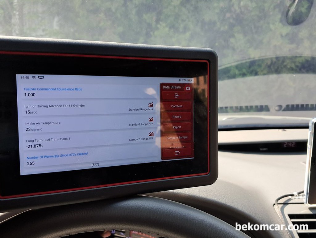 프리즈프레임 데이터,  고장코드 해결에 단서제공|ベコムカー (bekomcar)