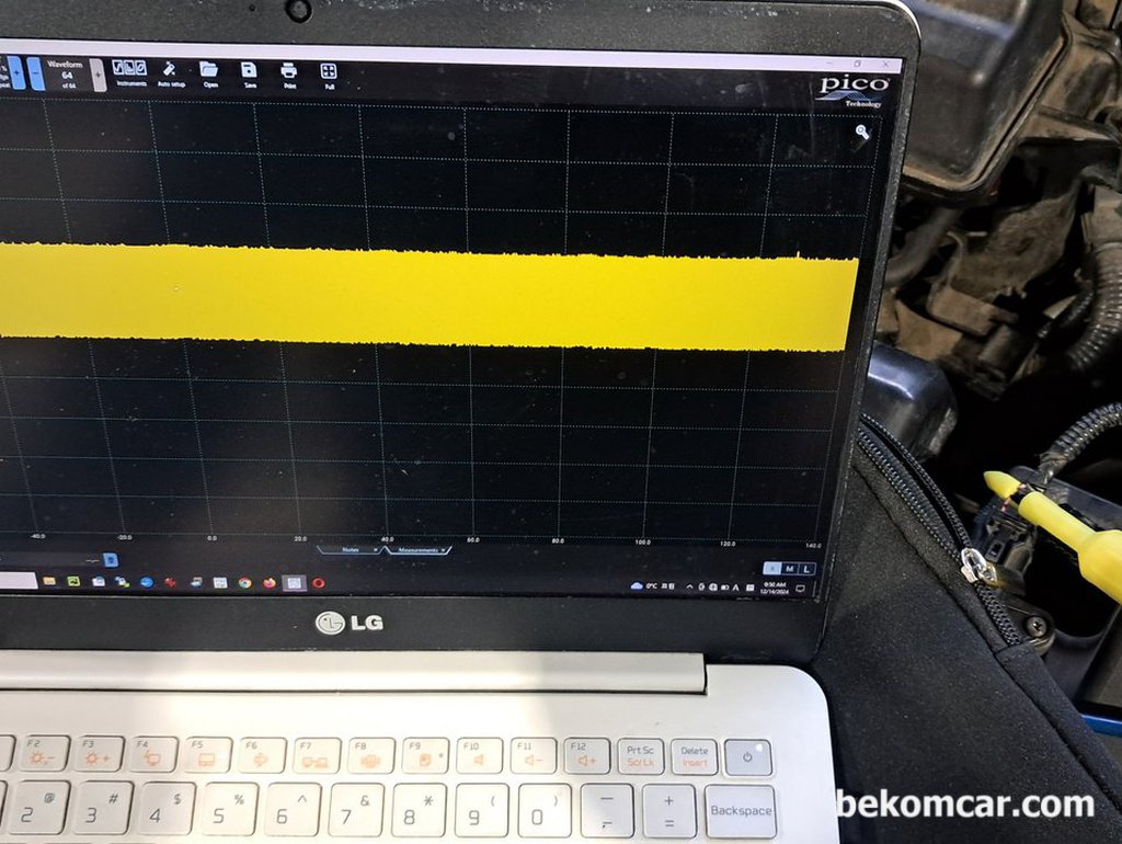 혼다 CRV 2017년 1.5T 엔진 순정 MAF센서 디지털 주파수 파형|贝科姆汽车 (bekomcar)