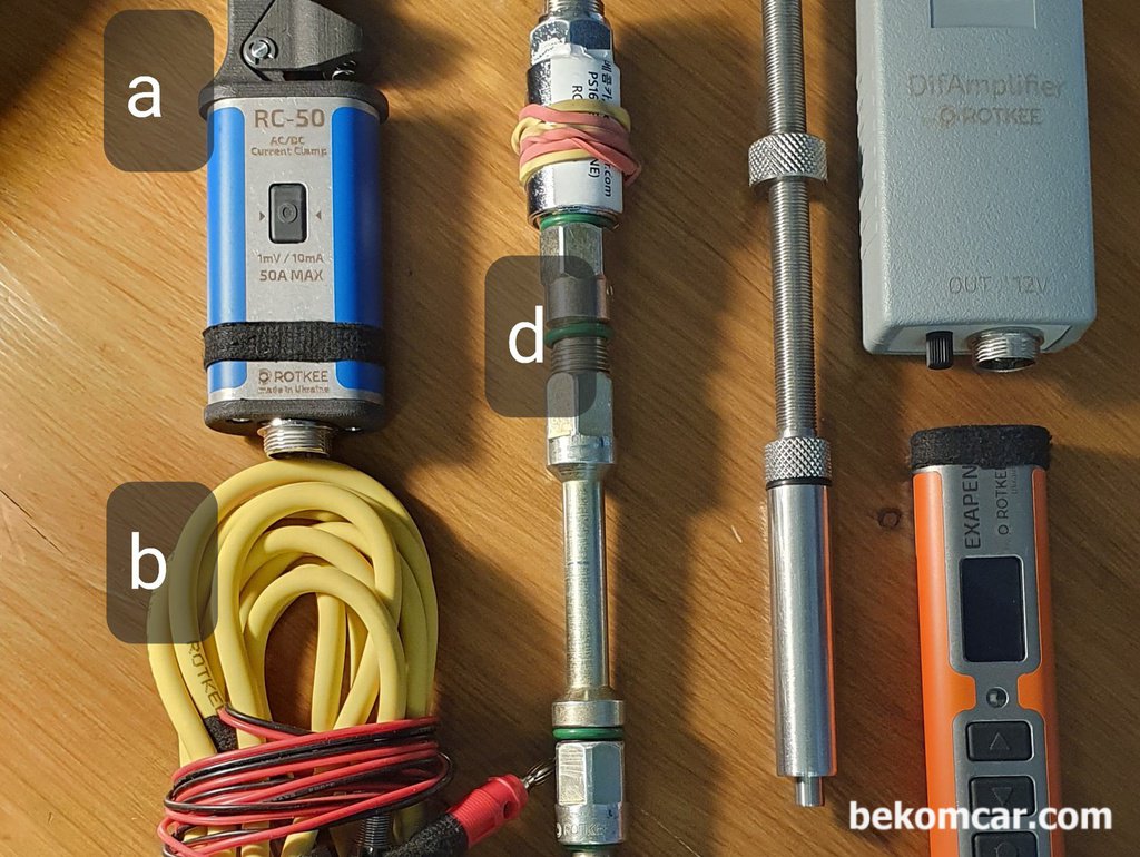 베콤카 사용측정장비 엑사펜, 차등증폭기,휘발유 & 디젤엔진 압축압력센서 등|بيكومكار  (bekomcar)