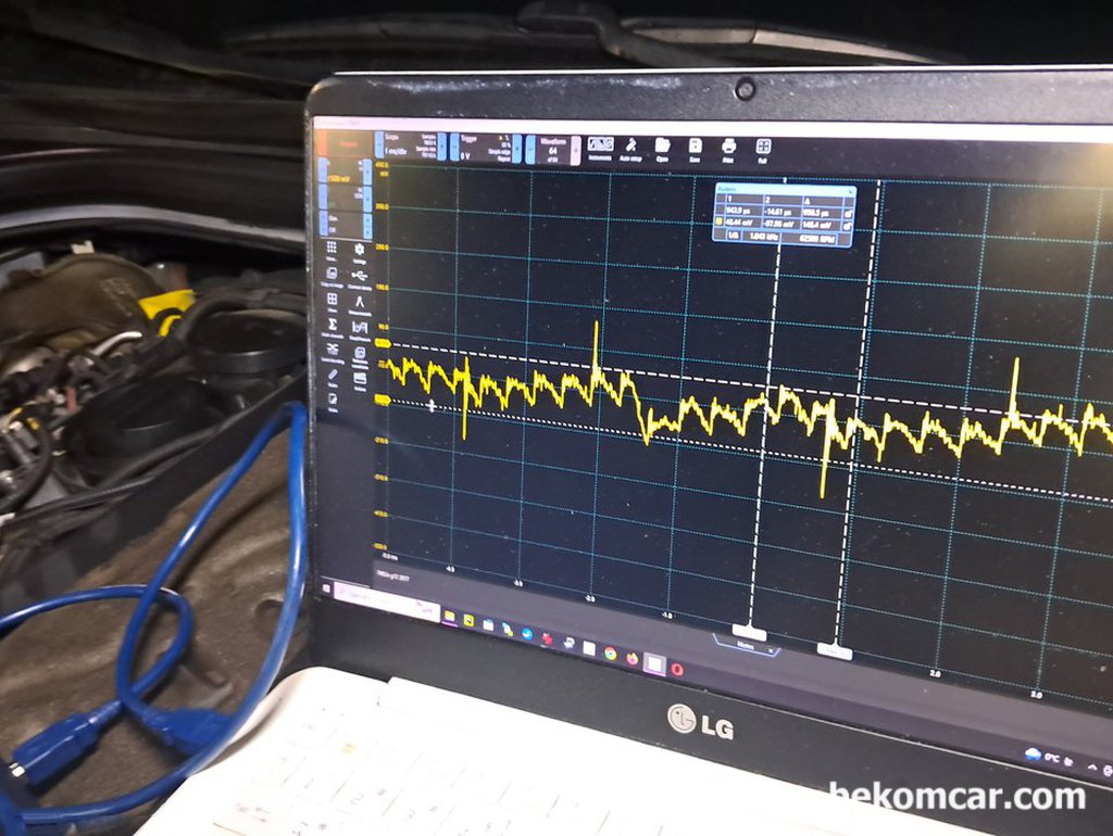 BMW G12 740LiX B58 촉매효율저하 고장코드 P0420 진단|bekomcar.com