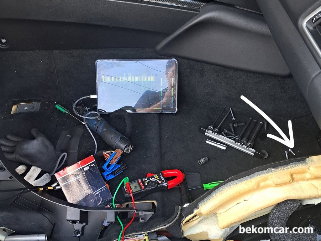 2015 마세라티 기블리 캔통신진단 BCM & 스타코넥터|بيكومكار  (bekomcar)