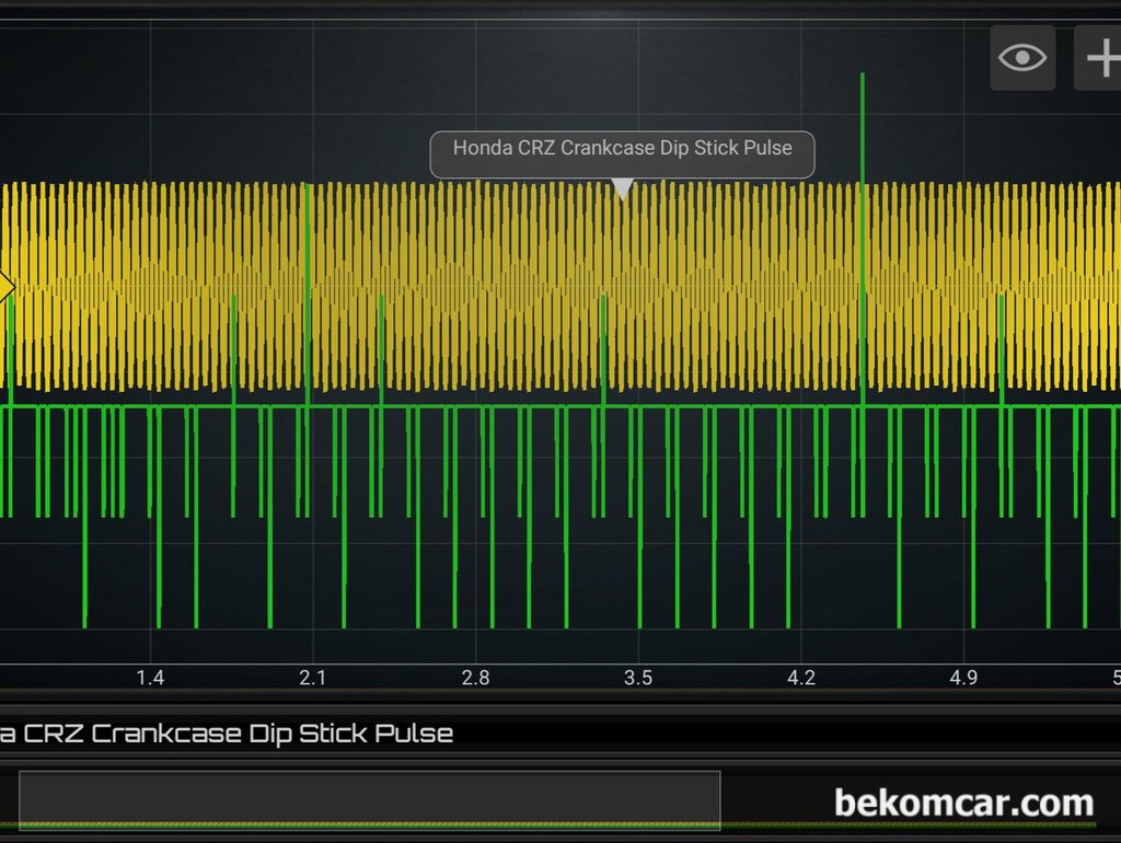엔진정밀진단, 혼다 CRZ 크랭크케이스 블로우바이 가스 피스톤 링 상태 점검 기록|بيكومكار  (bekomcar)