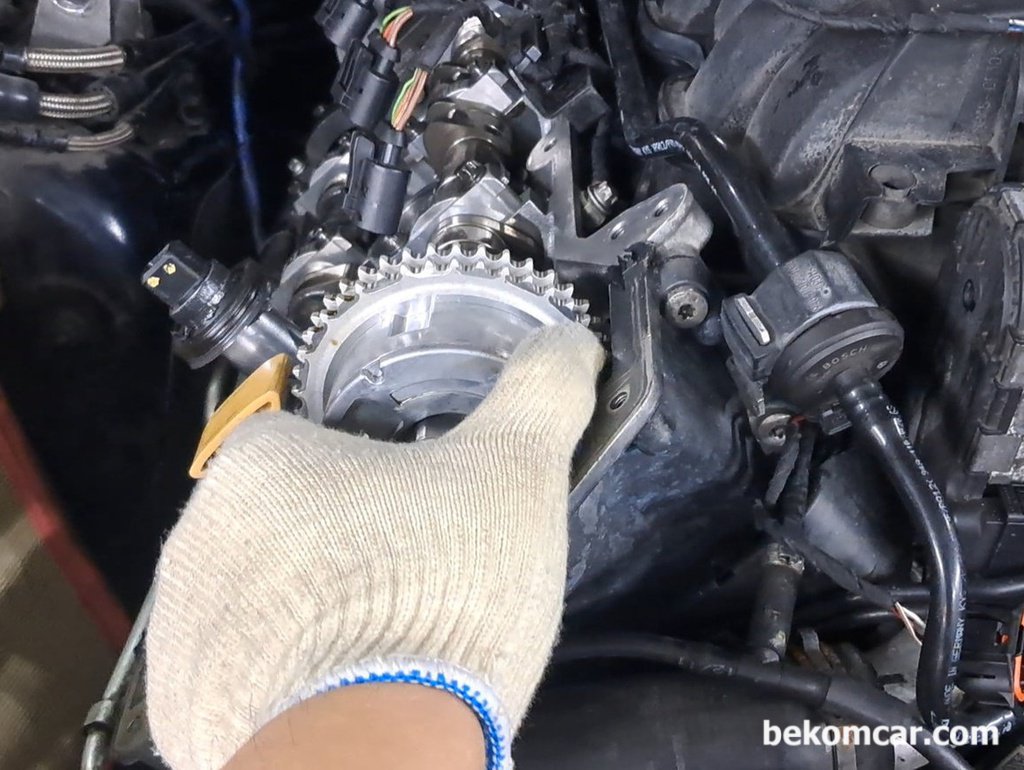 포르쉐 Cayenne P0016 타이밍 고장코드 진단후 진행상황|بيكومكار  (bekomcar)