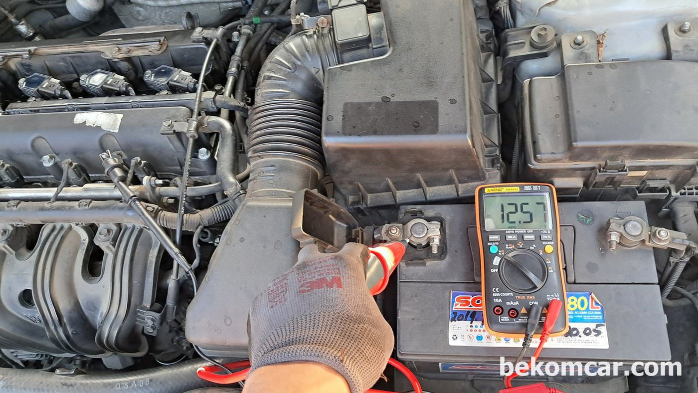 NF쏘나타 Voltage Drop 부하준다음|bekomcar.com