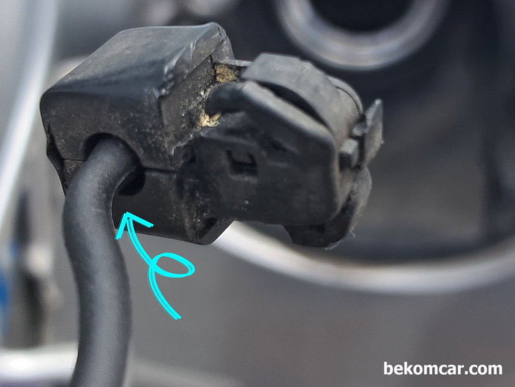 연료캡 줄 끊어질때 줄 만 교환하는 방법|بيكومكار  (bekomcar)