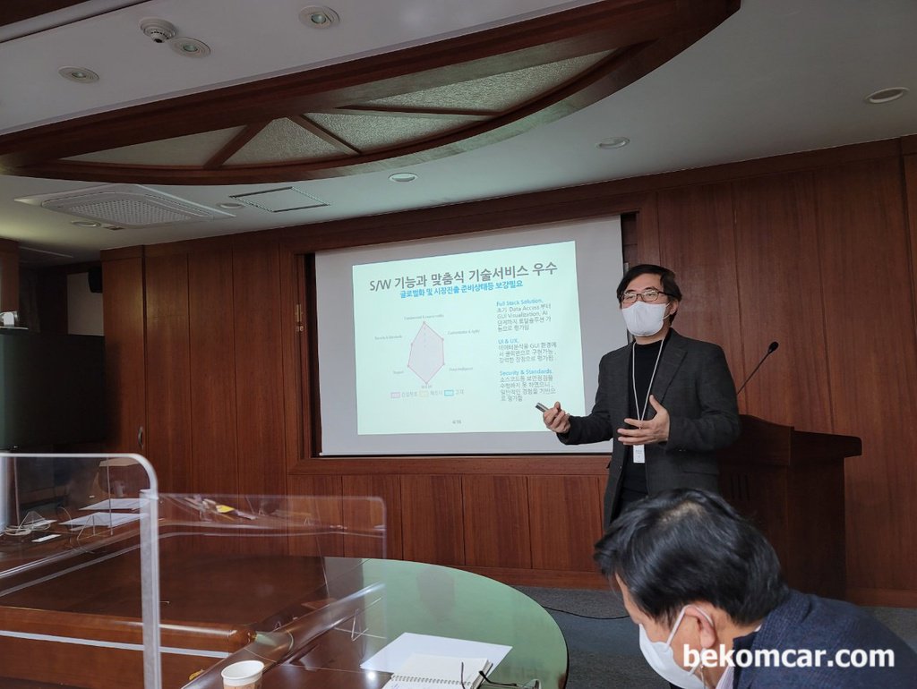 오늘은 KISTI기업지원 사업컨설팅 완료보고가 있었다.|بيكومكار (bekomcar)