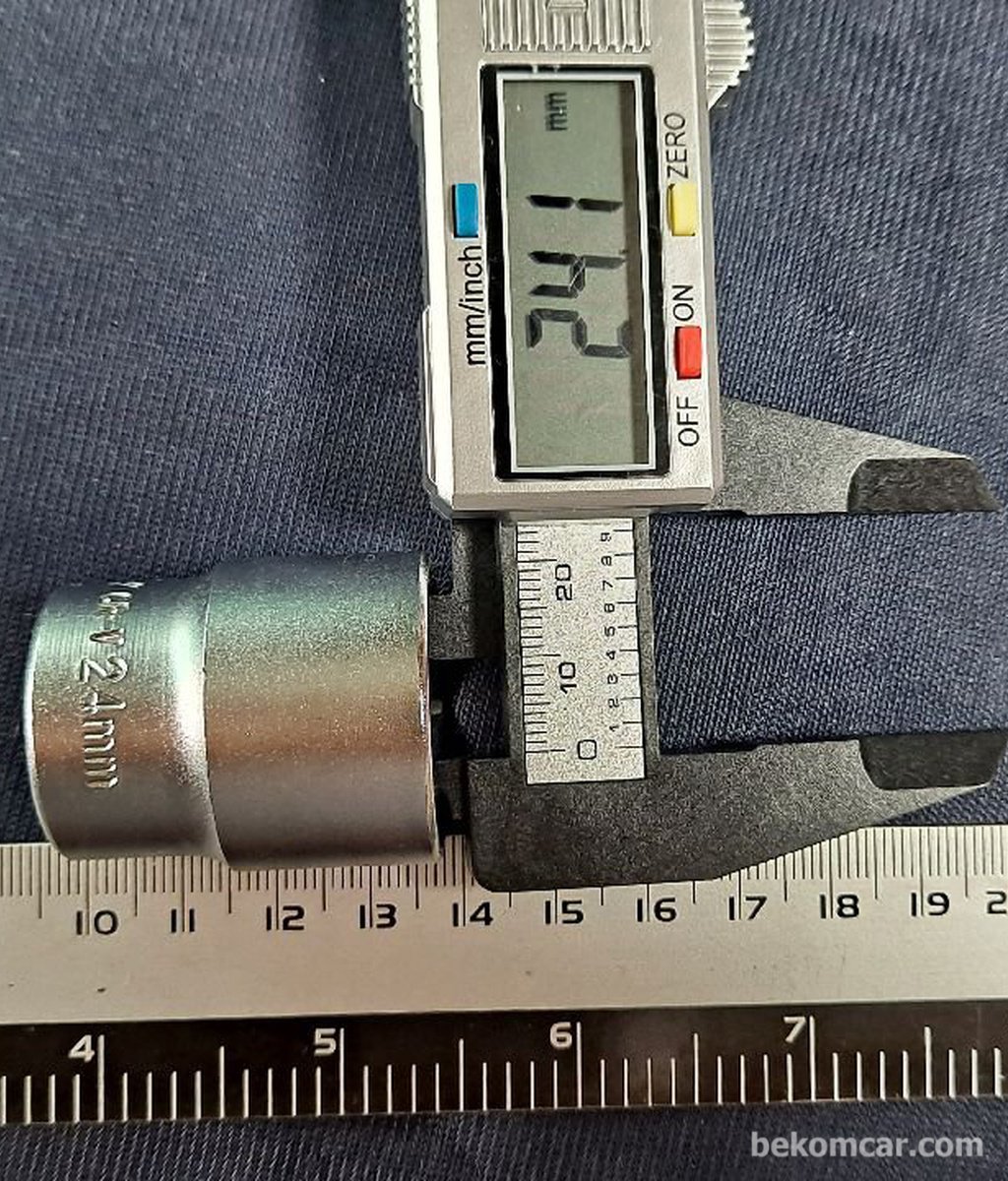 24mm 6 点插座，1/2"|贝科姆汽车 (bekomcar)