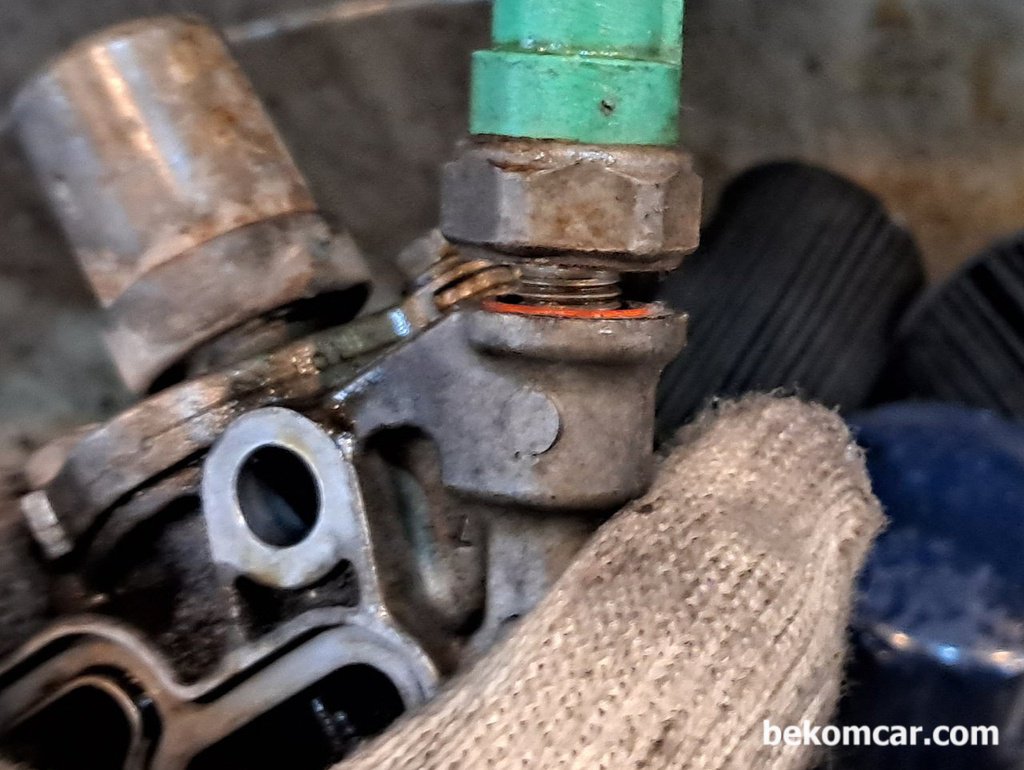 VTEC스풀벨브 누유방지 오일압력스위치 O링 교환|bekomcar.com
