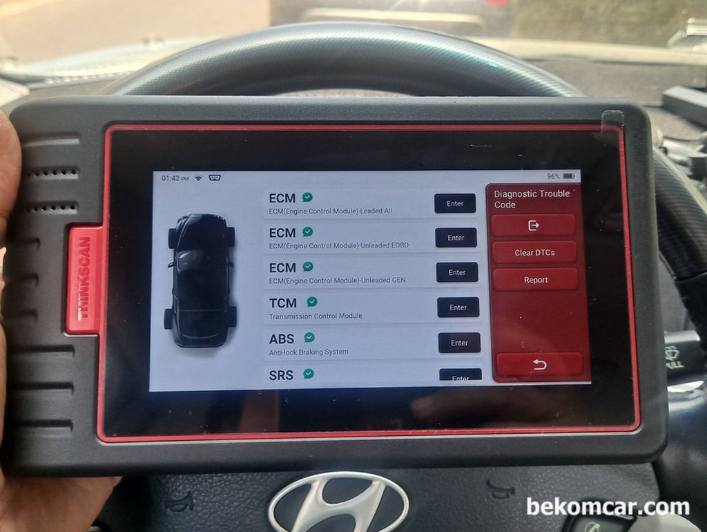 엔진오일 교환시에는 꼭 스캔해서 차량상태를 파악해보자|bekomcar.com