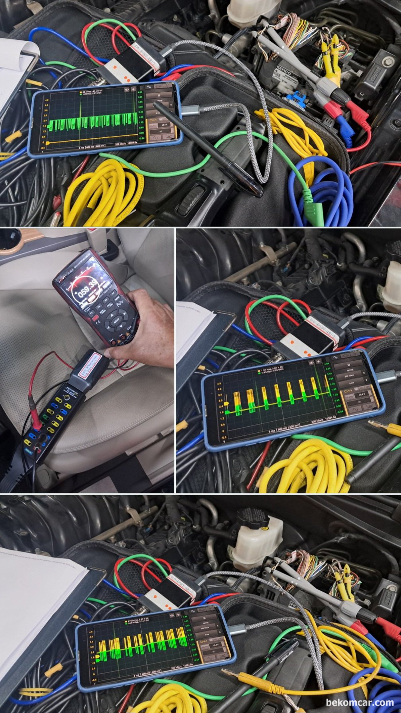 기아자동차 모하비 2011 V8 4.6L P2637등 고장코드 관련 캔 통신진단 과정기록|بيكومكار  (bekomcar)