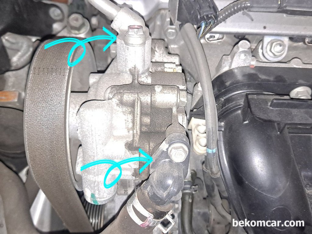 파워펌프 오링도 교환해주면 좋을듯하다|bekomcar.com