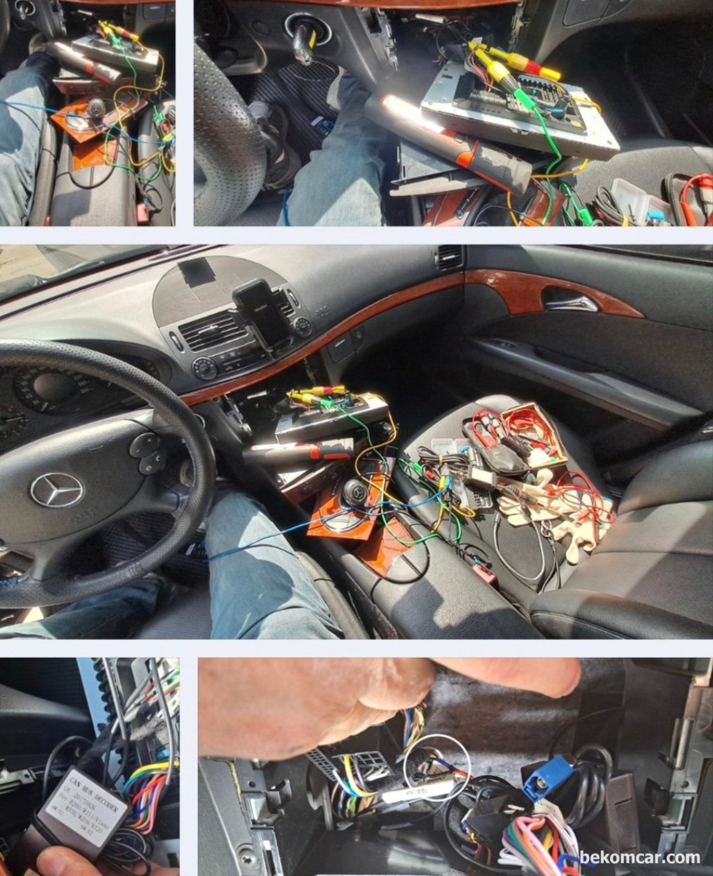 2007년 메르세데스 밴츠 W211 E200K UCP 9028 & CAN 930E 캔 통신 에러관련 기초진단 과정 기록으로 남긴다.|贝科姆汽车 (bekomcar)