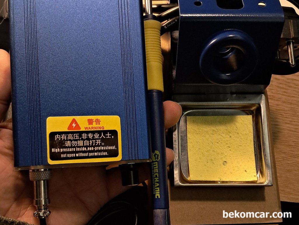 ECU수리할때 필수공구, 납땝 MECHANIC T12 Soldering Station|贝科姆汽车 (bekomcar)