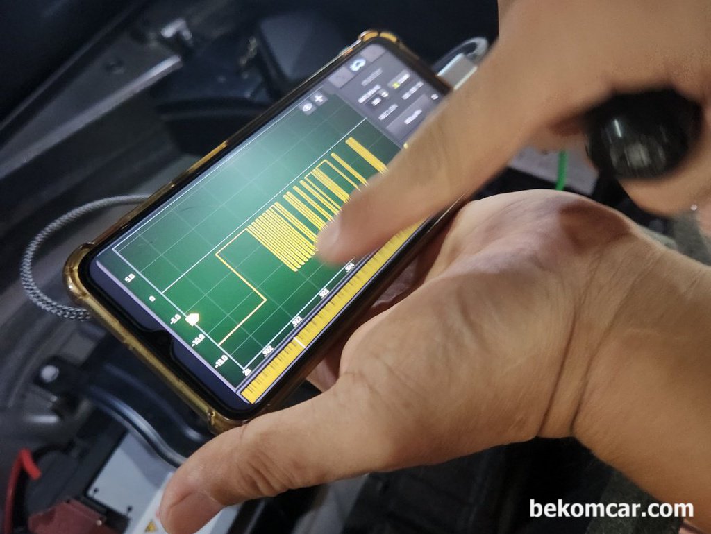 2012년 아우디 A7 3.0L TFSI LIN BUS 통신파형 분석 및 기본스캐닝|بيكومكار (bekomcar)