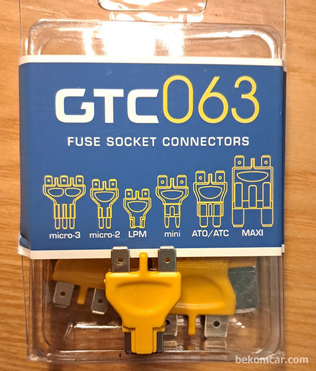 GTC063 Fuse Socket Connector Kit by GTC, General Technologies Corp|bekomcar.com