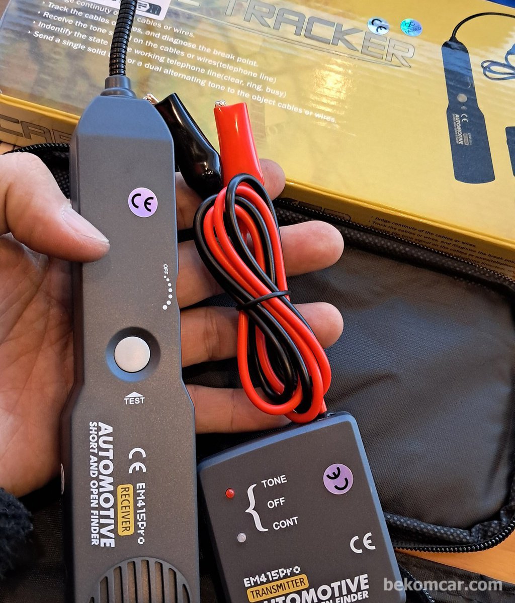 단선 찾아내는 측정기 EM415Pro|bekomcar.com