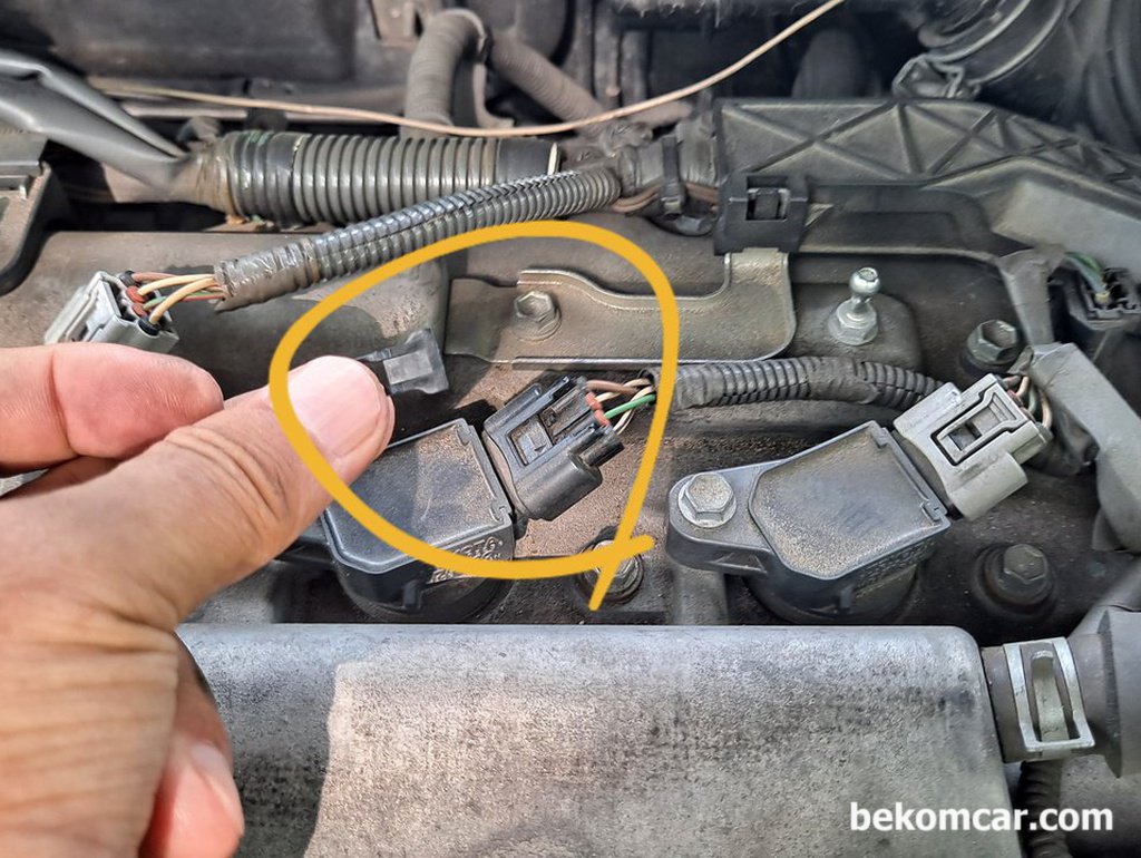 도요타 렉서스 점화코일 코넥터 탈거시 부러짐 주의요|贝科姆汽车 (bekomcar)