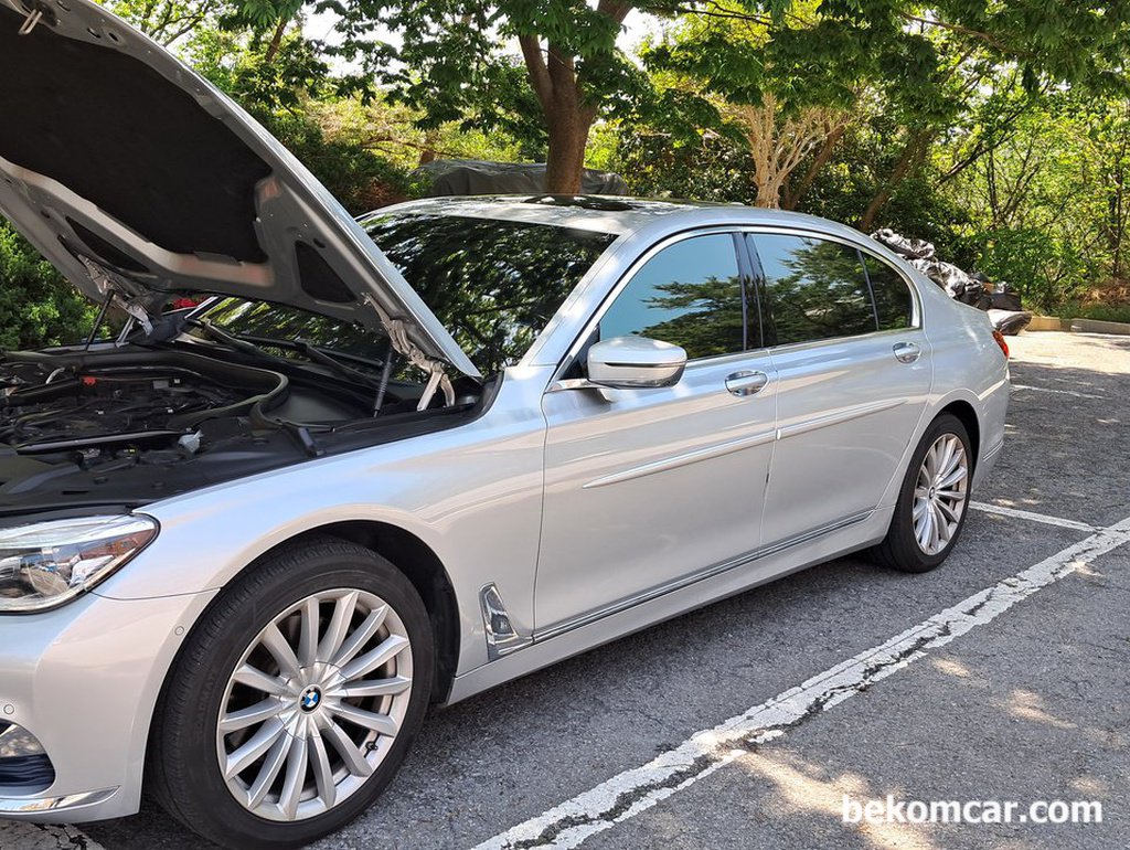 2016 BMW G12 740Li 전체적인 전장장치 베콤카 건강검진 기록|베콤카 차량정밀진단