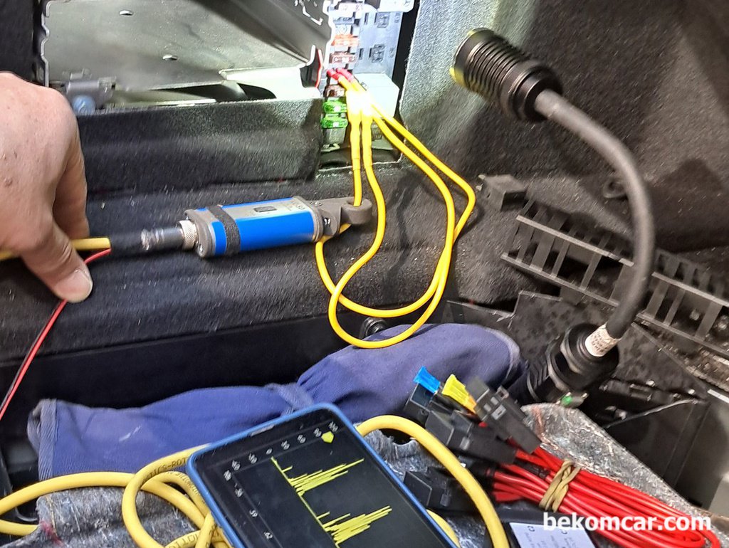 벤츠 E200K 주행중 시동꺼짐 진단, 진단결과 연료펌프 고장 확인|베콤카 차량정밀진단