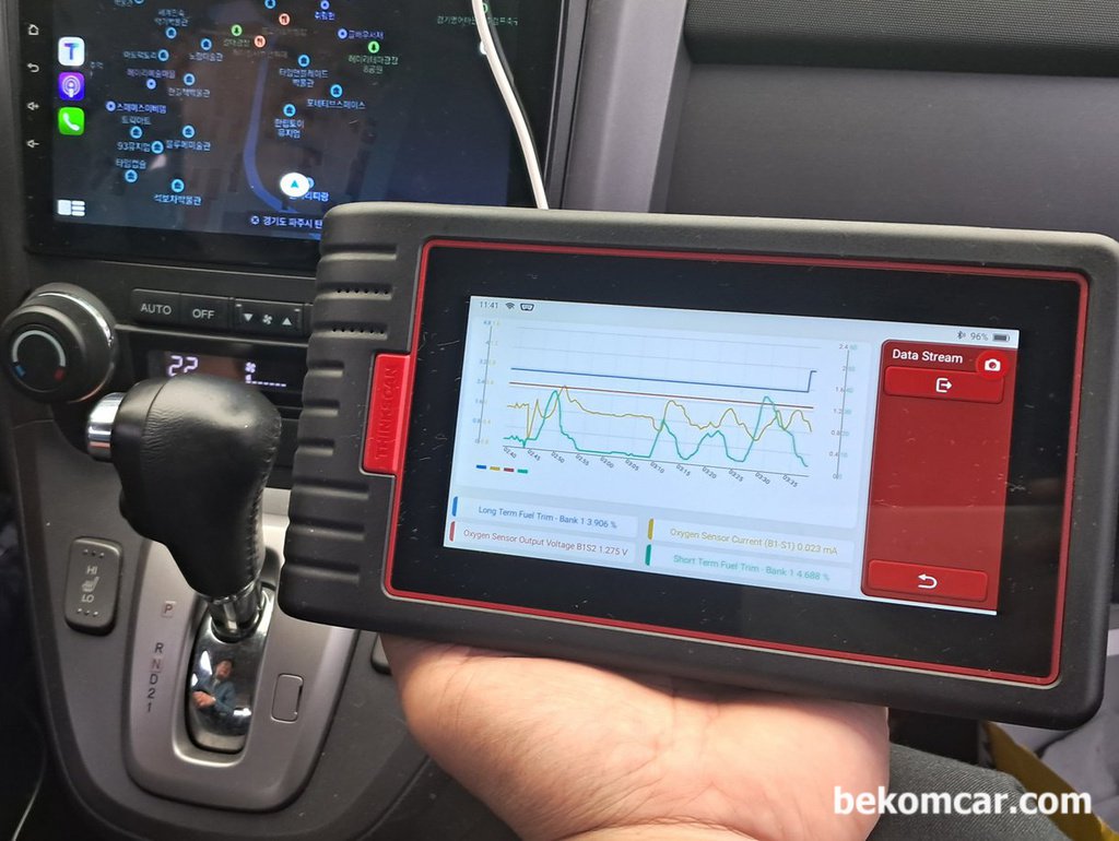 혼다 CRV3세대, 연료보정값등 엔진상태 굿|bekomcar.com