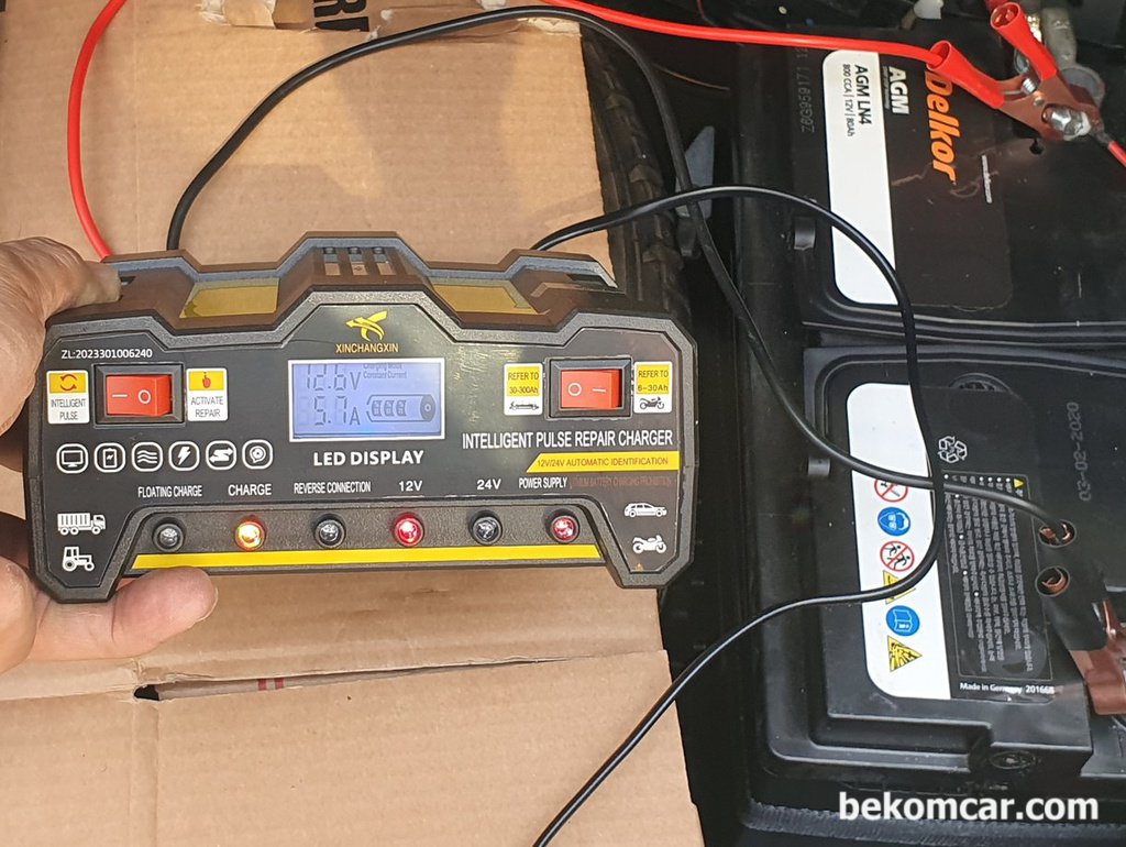 배터리 충전기 전기적 진단시 필수장비|bekomcar.com