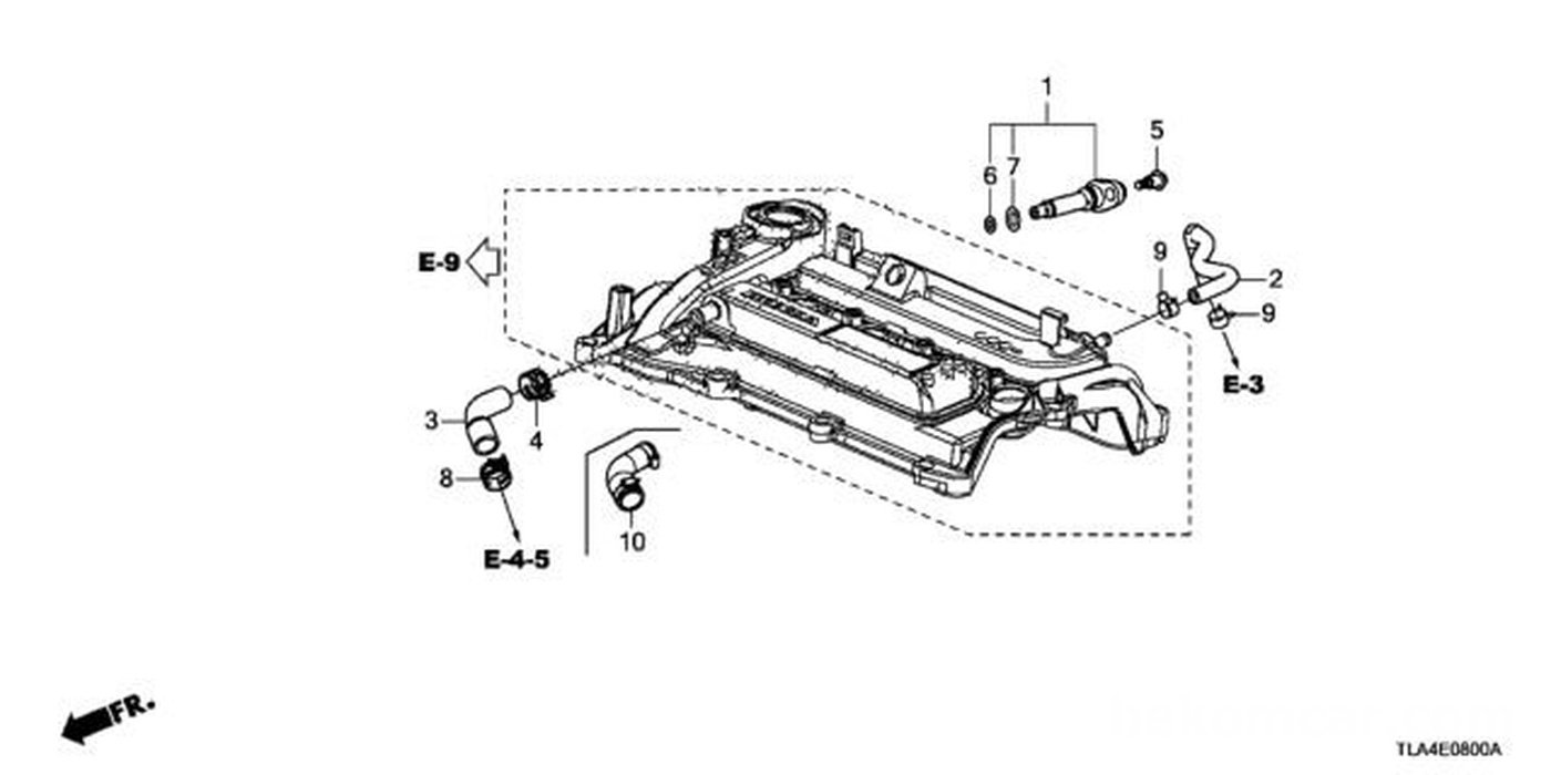 #1. 17130-59B-003. Valve Assy., PCV (PCV VALVE)|贝科姆汽车 (bekomcar)