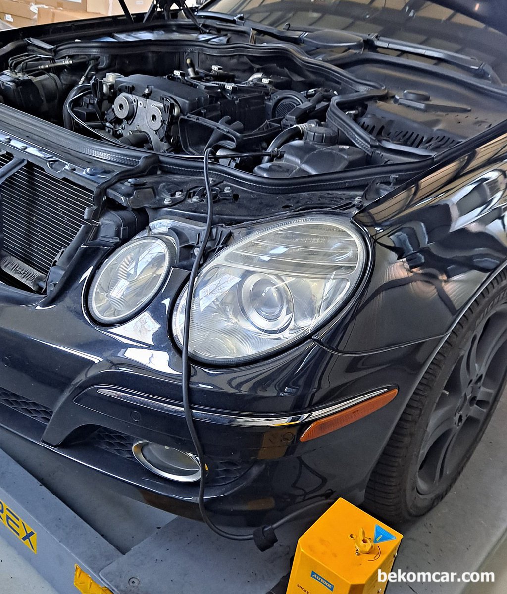 메르세데스 벤츠 W211 E200K 배기가스 경고등 스캔하니 No fuel filler cap 이라고 떠요. 연료캡 누설을 어떻게 체크할 수 있나요?|베콤카 차량정밀진단