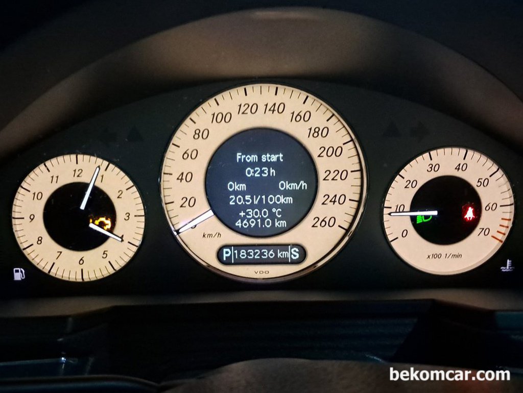 W211 E200K, P0172 진단. 정비 후 연비 5km/L 에서 14km/L 까지 개선|贝科姆汽车 (bekomcar)