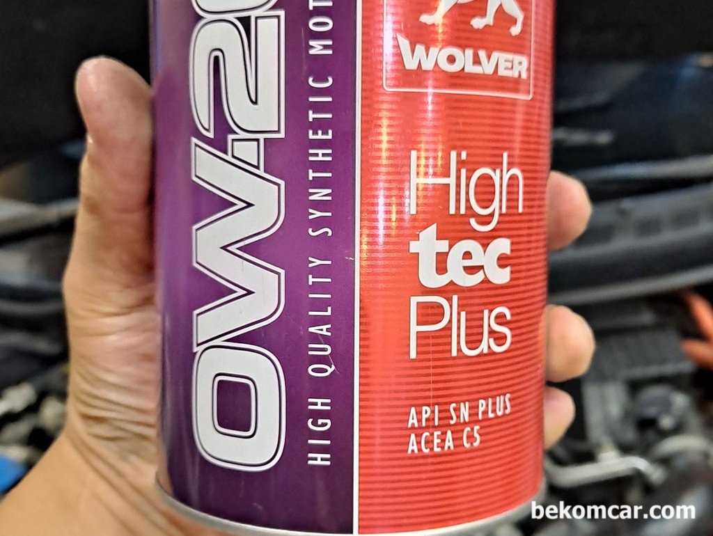독일산 Wolver 엔진오일  0W-20 API SN 등급|베콤카 차량정밀진단