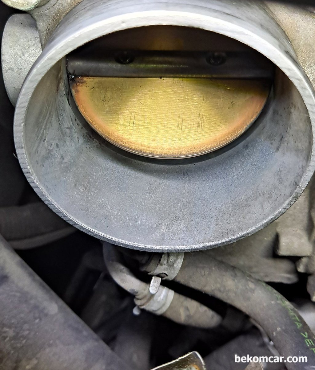 진단기에 DTC 'P1683, Throttle Valve Default Position Spring Performance Problem' 라고 뜨는데 쓰로틀바디 교체해야 하나요?|ベコムカー (bekomcar)