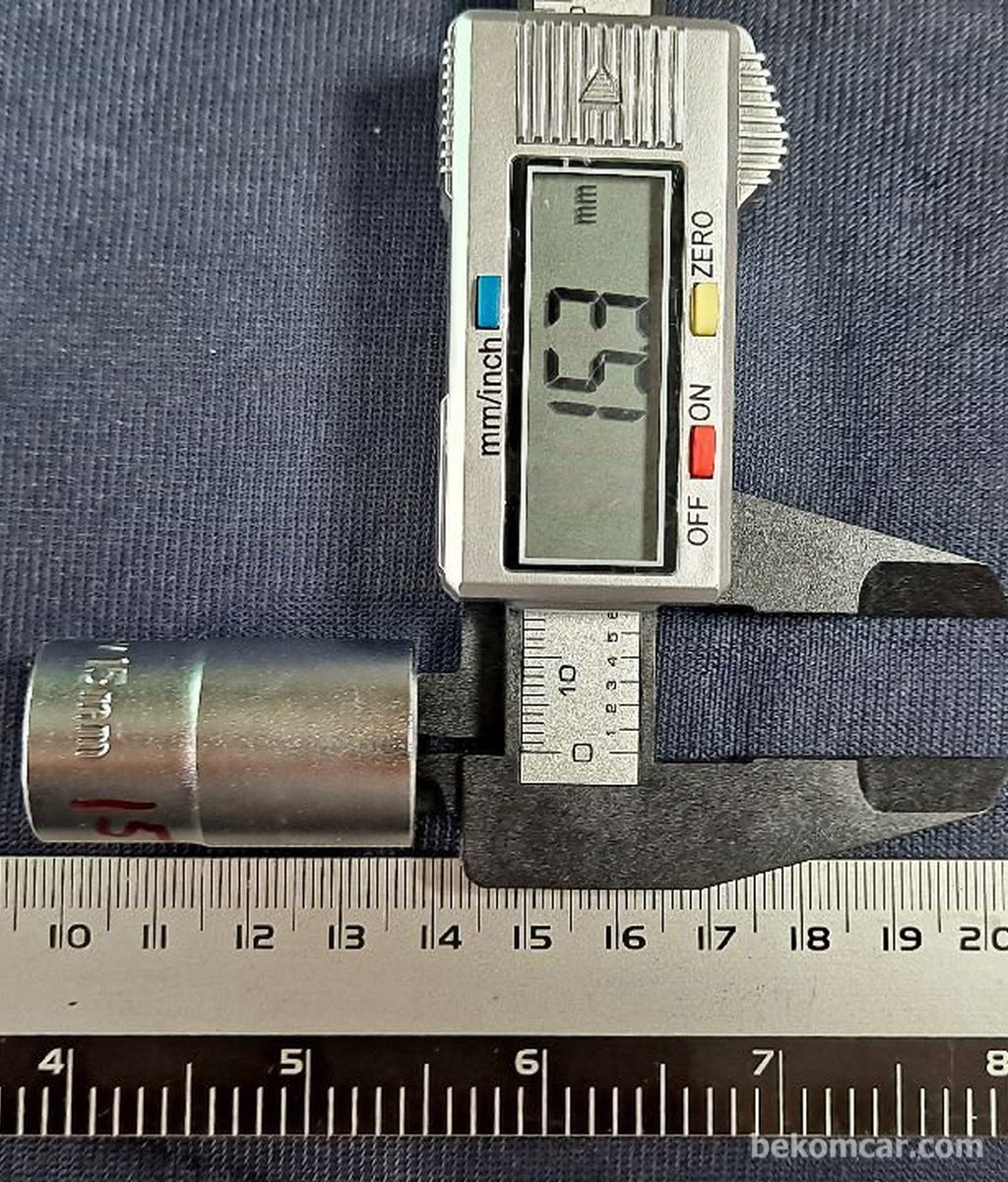 15mm 6 点插座，1/2"|贝科姆汽车 (bekomcar)