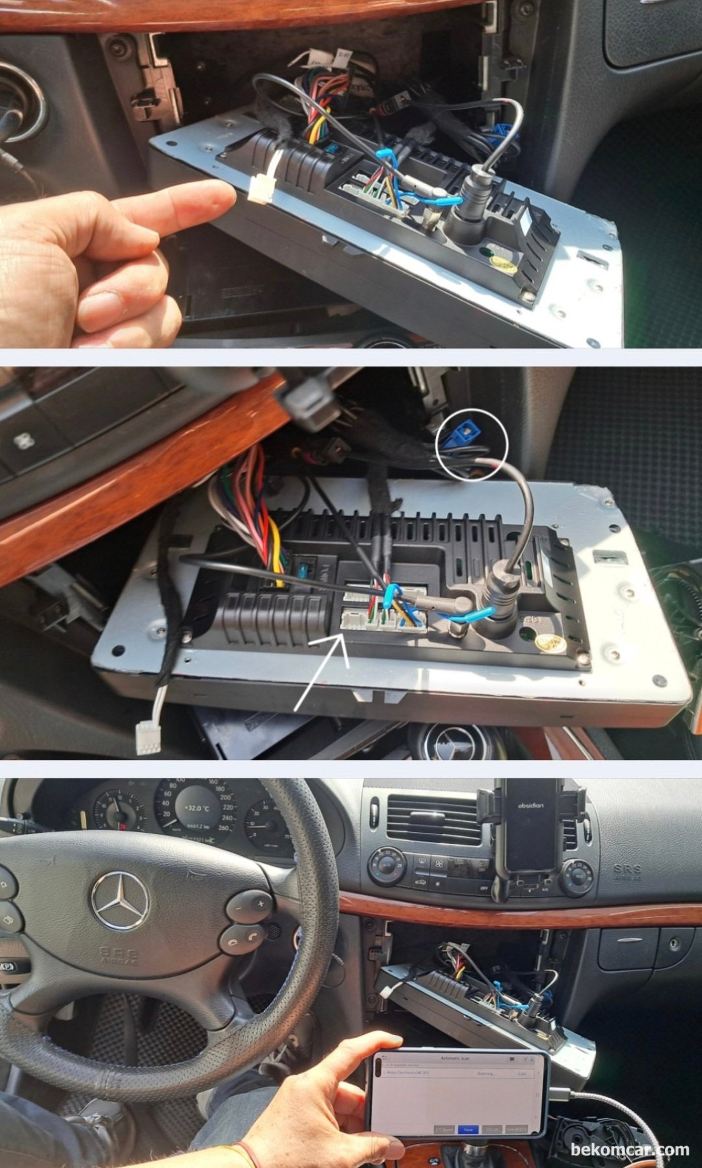 2007년 메르세데스 밴츠 W211 E200K UCP 9028 & CAN 930E 캔 통신 에러관련 기초진단 과정 기록으로 남긴다. 모듈 상태 를 실시간으로 확인해본다. 여전히 일부 ECU는 접속에러가 있다. 통신 장애가 있다는 의미이다.|贝科姆汽车 (bekomcar)