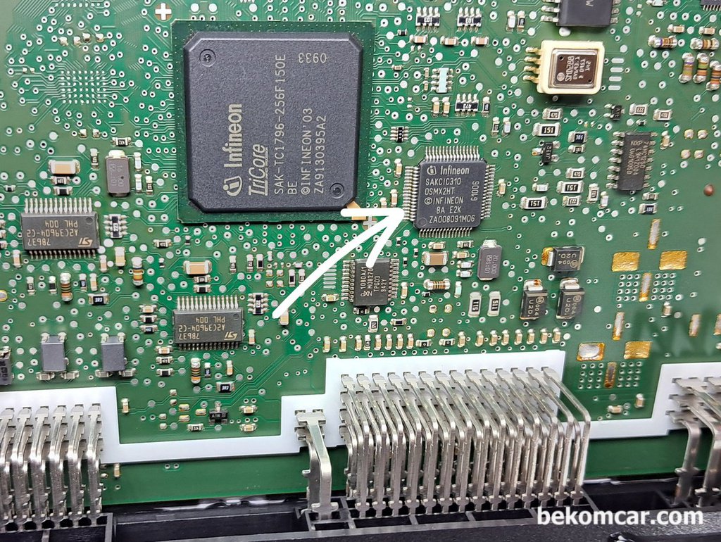 BMW F10 ECU 등 고속 캔 통신 클래스 'D' FlexRay 통신제어 칩|بيكومكار (bekomcar)