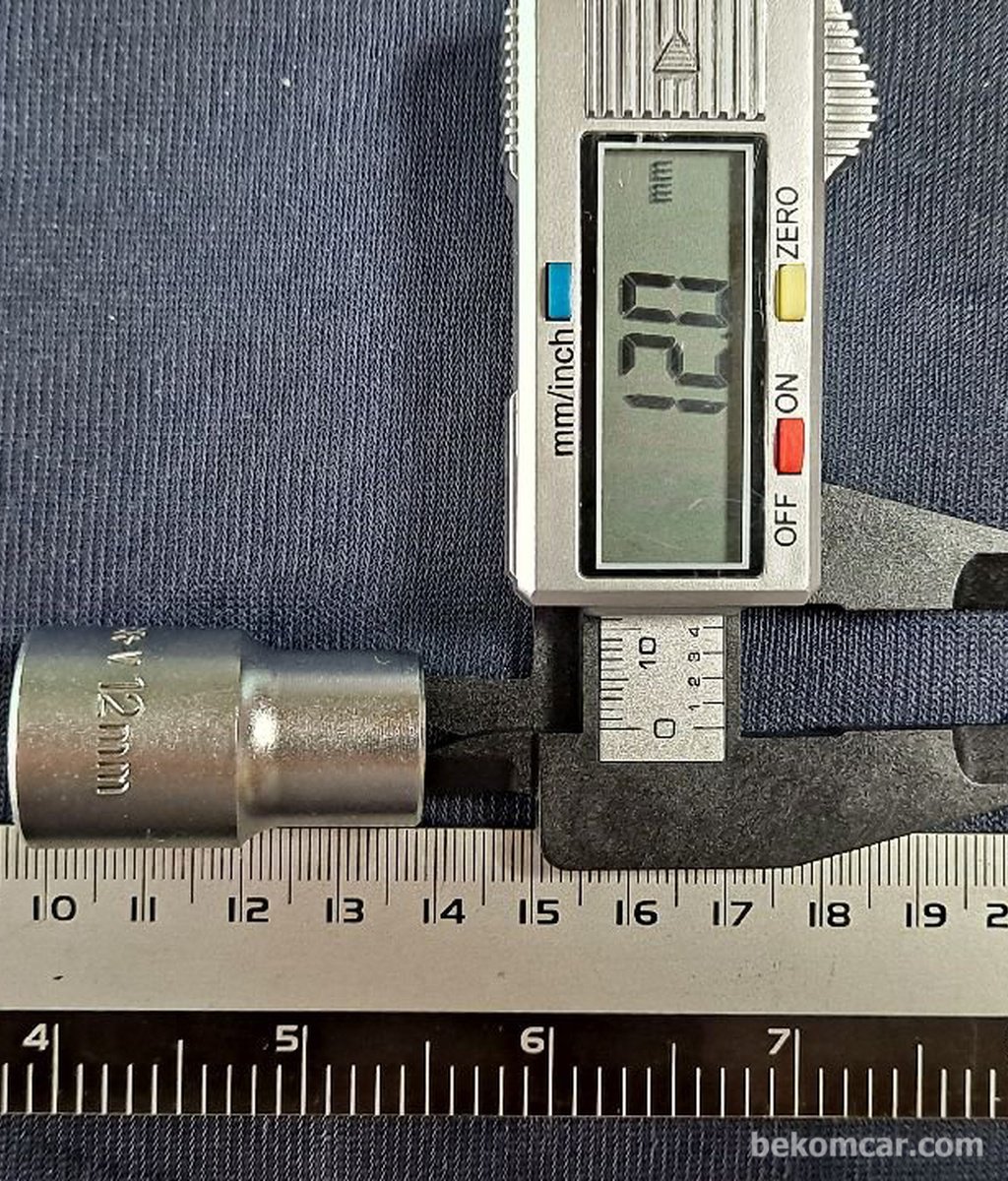 12mm 6 点插座，1/2"|贝科姆汽车 (bekomcar)