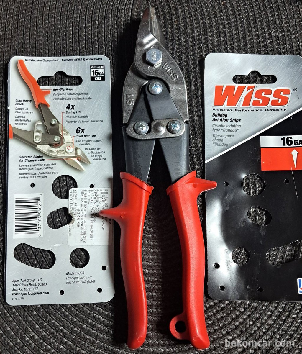 WISS 항공가위, 함석등 메탈시트 가위 16ga|bekomcar.com