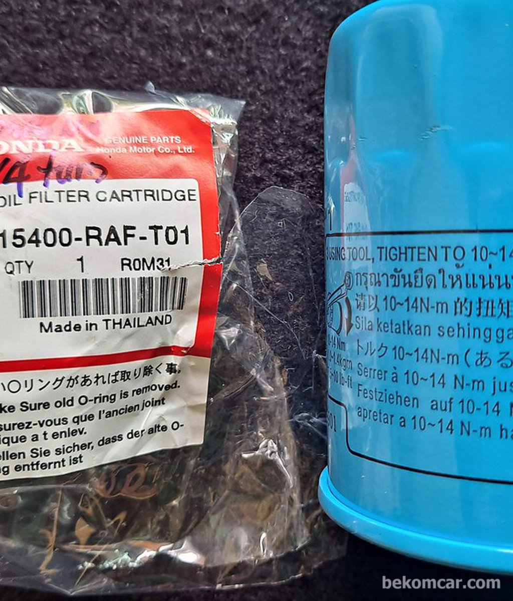 Engine oil filter 15400-RAF-T01|bekomcar.com